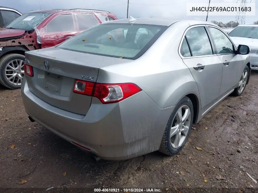 2010 Acura Tsx 2.4 VIN: JH4CU2F69AC011683 Lot: 40610921