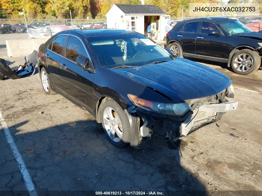 JH4CU2F6XAC032753 2010 Acura Tsx 2.4