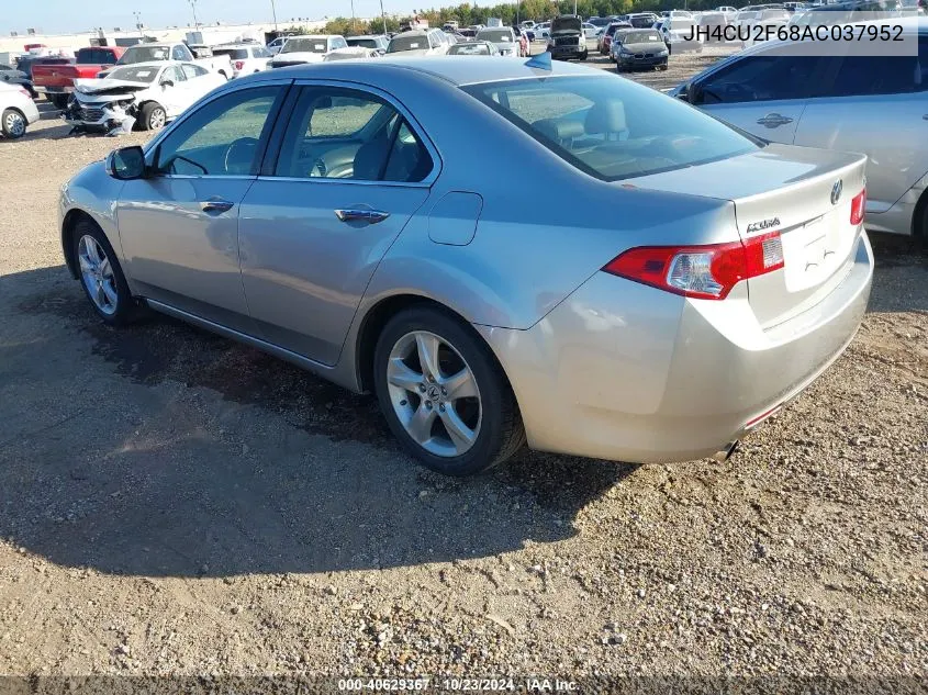 2010 Acura Tsx 2.4 VIN: JH4CU2F68AC037952 Lot: 40629367