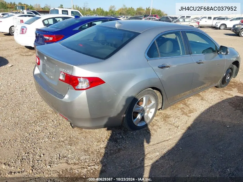 2010 Acura Tsx 2.4 VIN: JH4CU2F68AC037952 Lot: 40629367