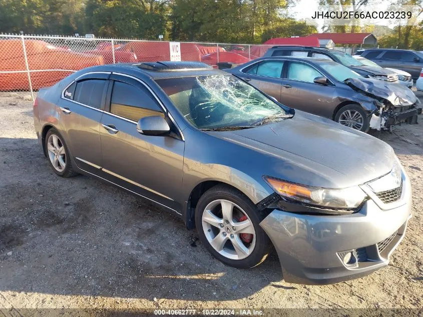 2010 Acura Tsx 2.4 VIN: JH4CU2F66AC023239 Lot: 40662777