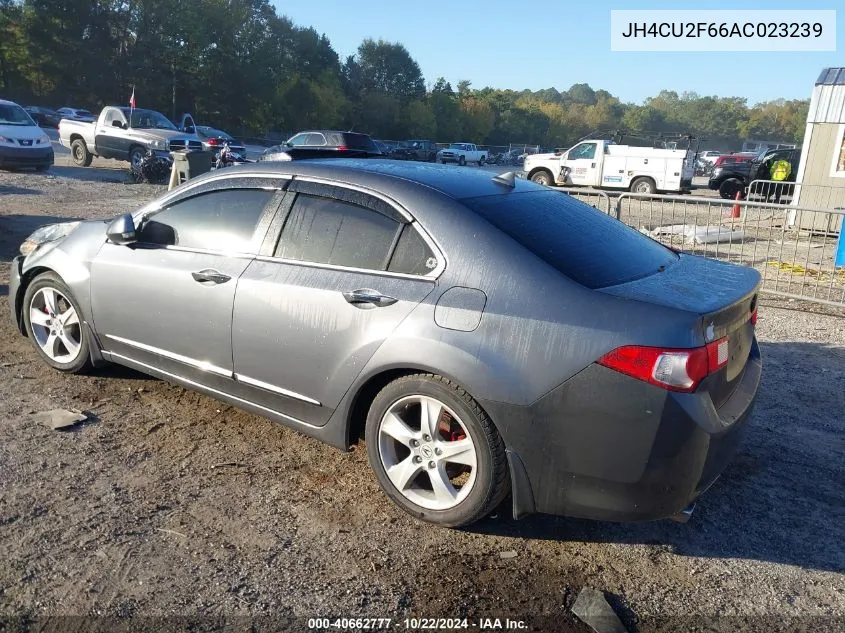 2010 Acura Tsx 2.4 VIN: JH4CU2F66AC023239 Lot: 40662777