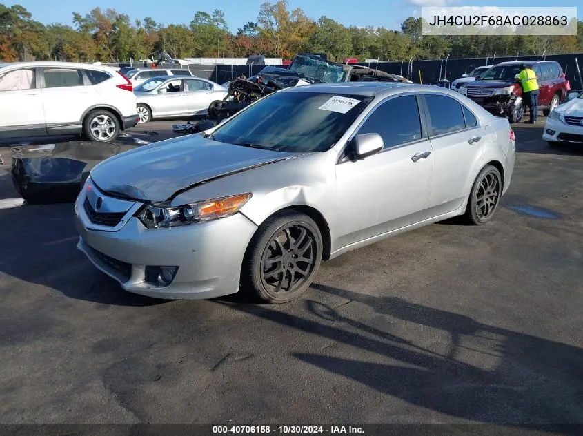 JH4CU2F68AC028863 2010 Acura Tsx 2.4