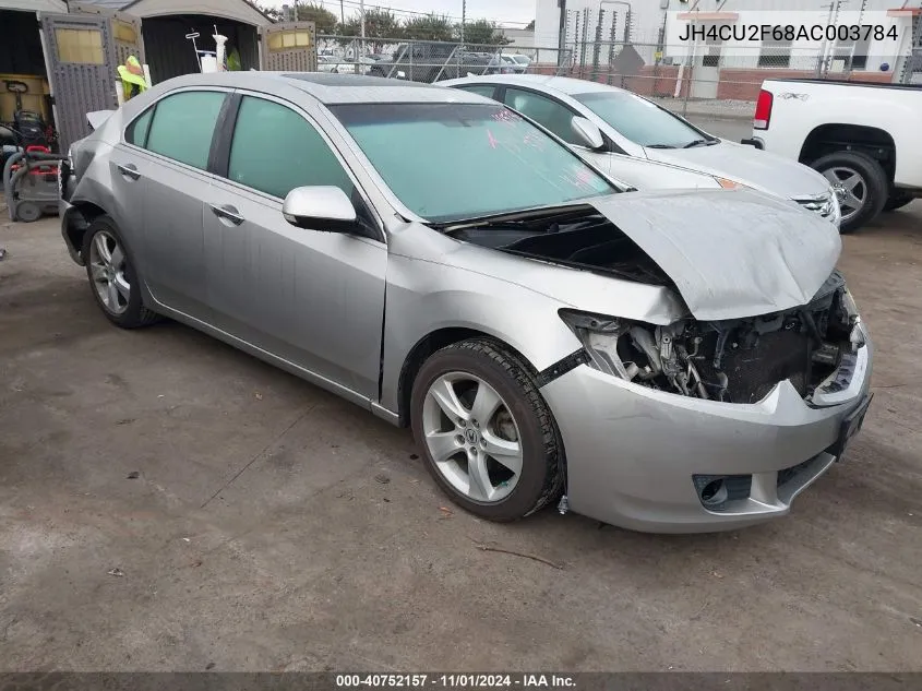 2010 Acura Tsx 2.4 VIN: JH4CU2F68AC003784 Lot: 40752157