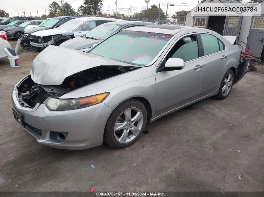 2010 Acura Tsx 2.4 VIN: JH4CU2F68AC003784 Lot: 40752157