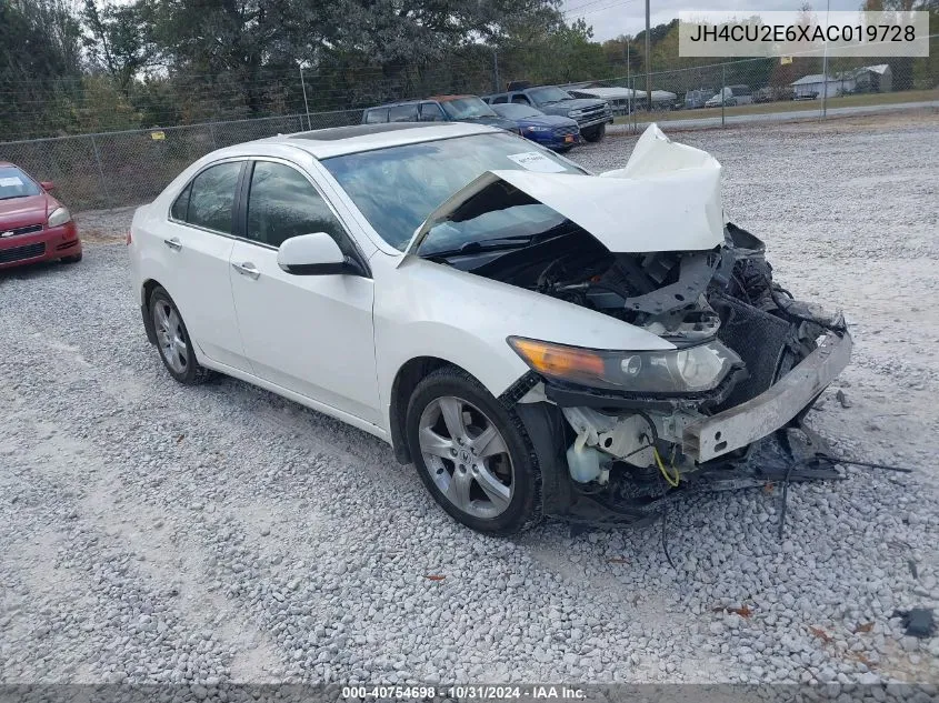 2010 Acura Tsx 2.4 VIN: JH4CU2E6XAC019728 Lot: 40754698