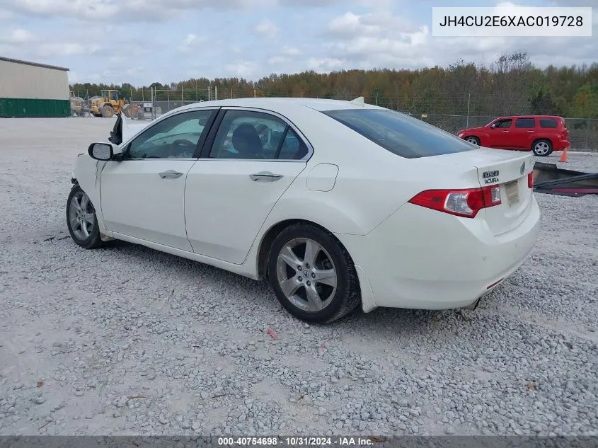 2010 Acura Tsx 2.4 VIN: JH4CU2E6XAC019728 Lot: 40754698