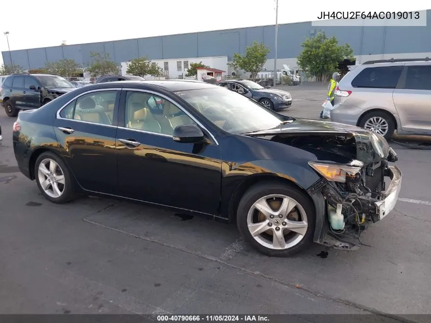 2010 Acura Tsx 2.4 VIN: JH4CU2F64AC019013 Lot: 40790666