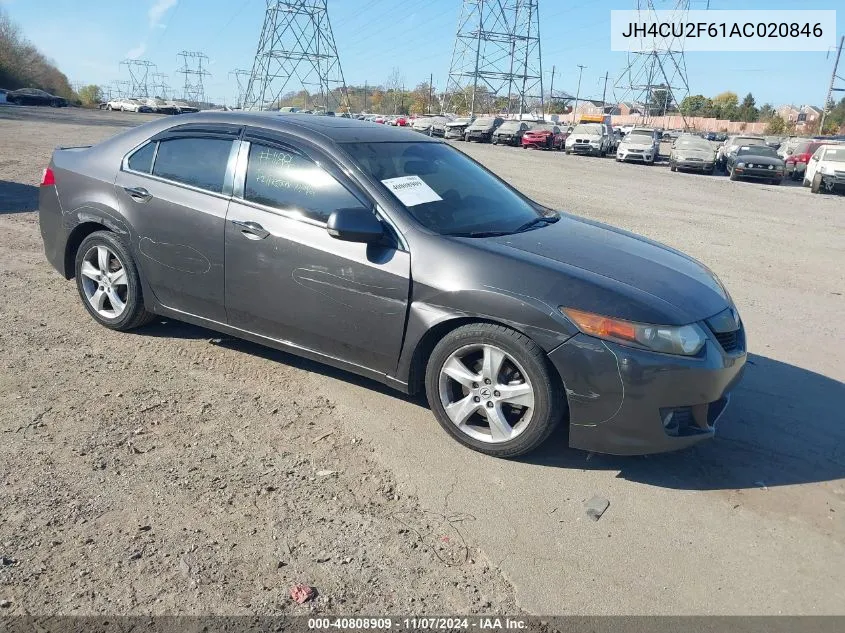 2010 Acura Tsx 2.4 VIN: JH4CU2F61AC020846 Lot: 40808909