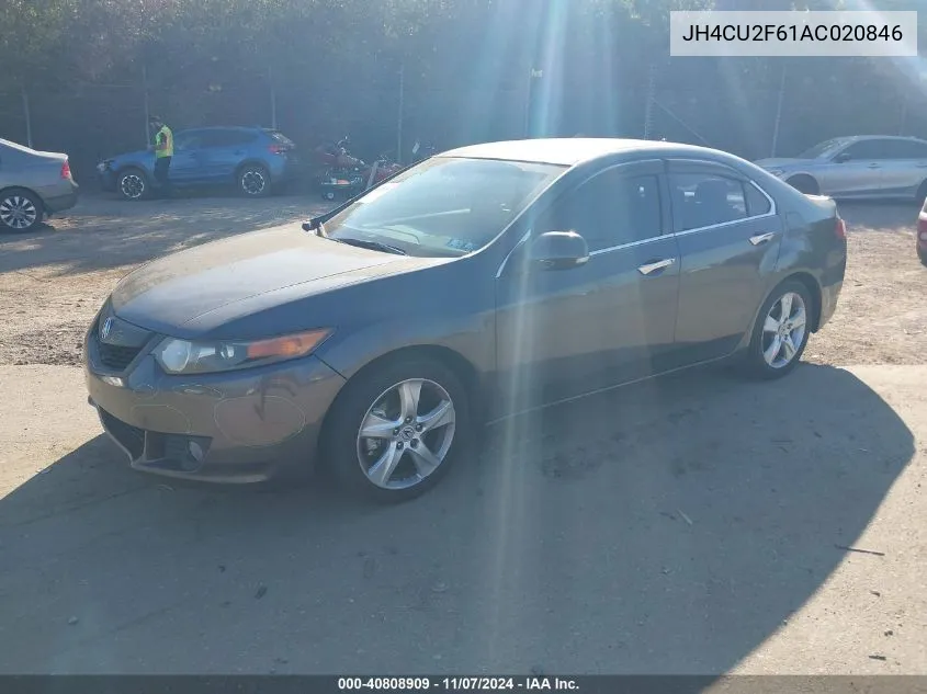 2010 Acura Tsx 2.4 VIN: JH4CU2F61AC020846 Lot: 40808909