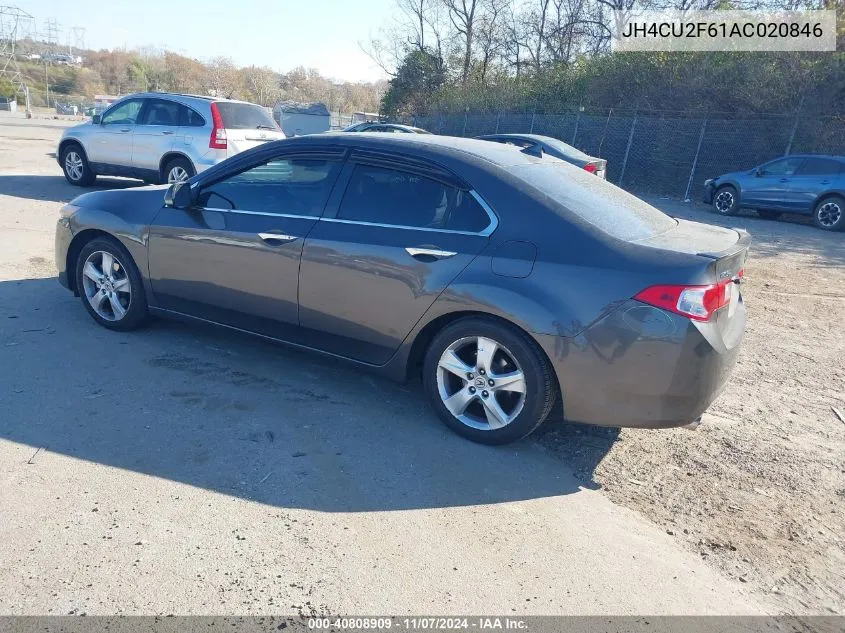 2010 Acura Tsx 2.4 VIN: JH4CU2F61AC020846 Lot: 40808909