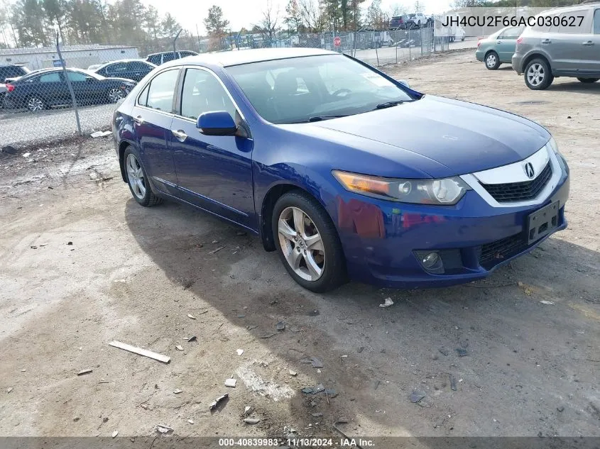 2010 Acura Tsx 2.4 VIN: JH4CU2F66AC030627 Lot: 40839983