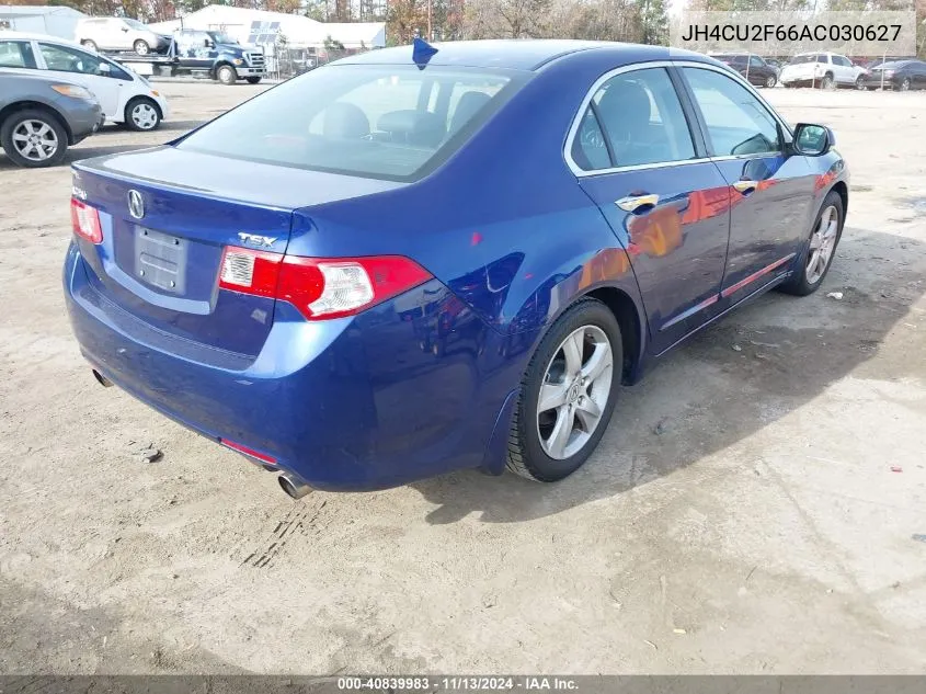 2010 Acura Tsx 2.4 VIN: JH4CU2F66AC030627 Lot: 40839983