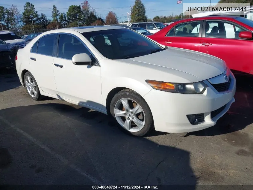 JH4CU2F6XAC017444 2010 Acura Tsx 2.4