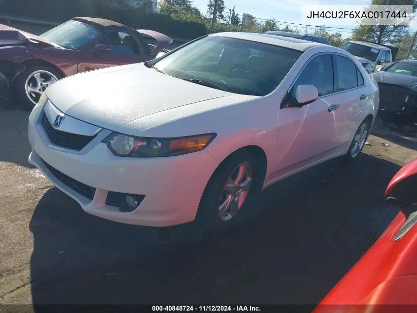 JH4CU2F6XAC017444 2010 Acura Tsx 2.4