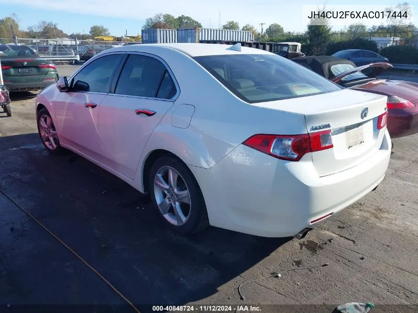 JH4CU2F6XAC017444 2010 Acura Tsx 2.4