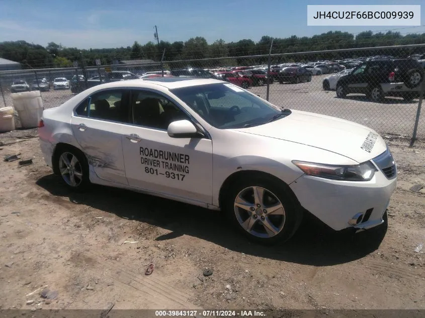 2011 Acura Tsx 2.4 VIN: JH4CU2F66BC009939 Lot: 39843127