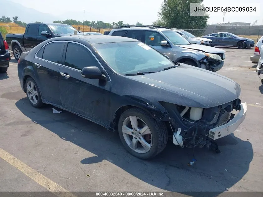 JH4CU2F64BC009034 2011 Acura Tsx 2.4