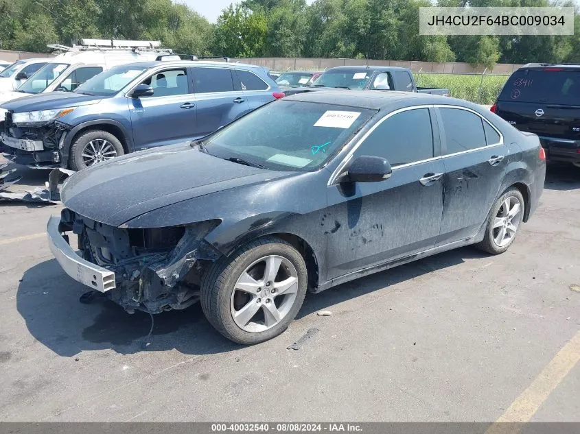 2011 Acura Tsx 2.4 VIN: JH4CU2F64BC009034 Lot: 40032540