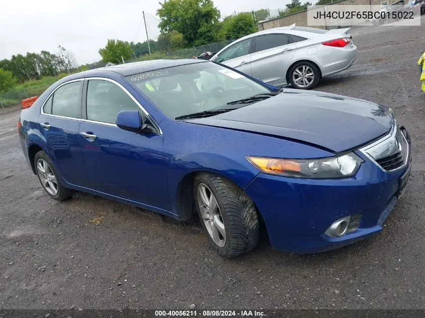 2011 Acura Tsx 2.4 VIN: JH4CU2F65BC015022 Lot: 40056211