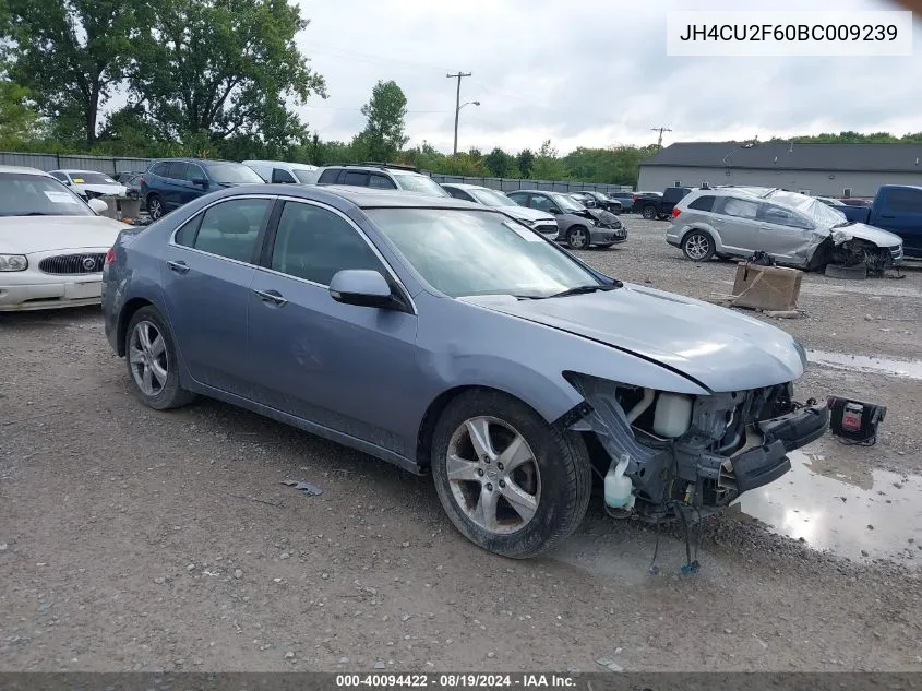 JH4CU2F60BC009239 2011 Acura Tsx 2.4