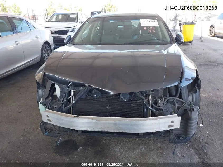 JH4CU2F68BC018268 2011 Acura Tsx 2.4