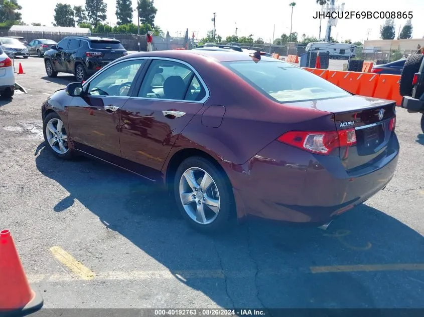 JH4CU2F69BC008865 2011 Acura Tsx 2.4