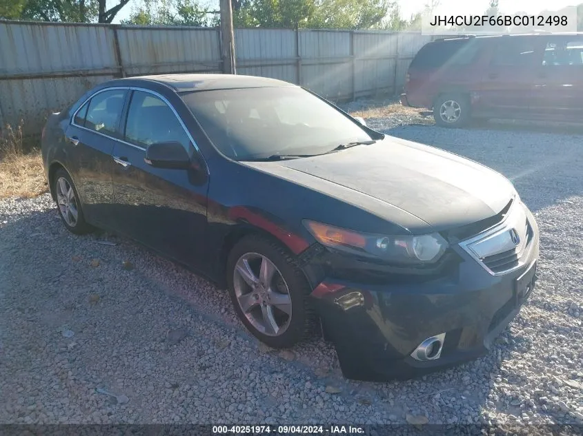 JH4CU2F66BC012498 2011 Acura Tsx 2.4