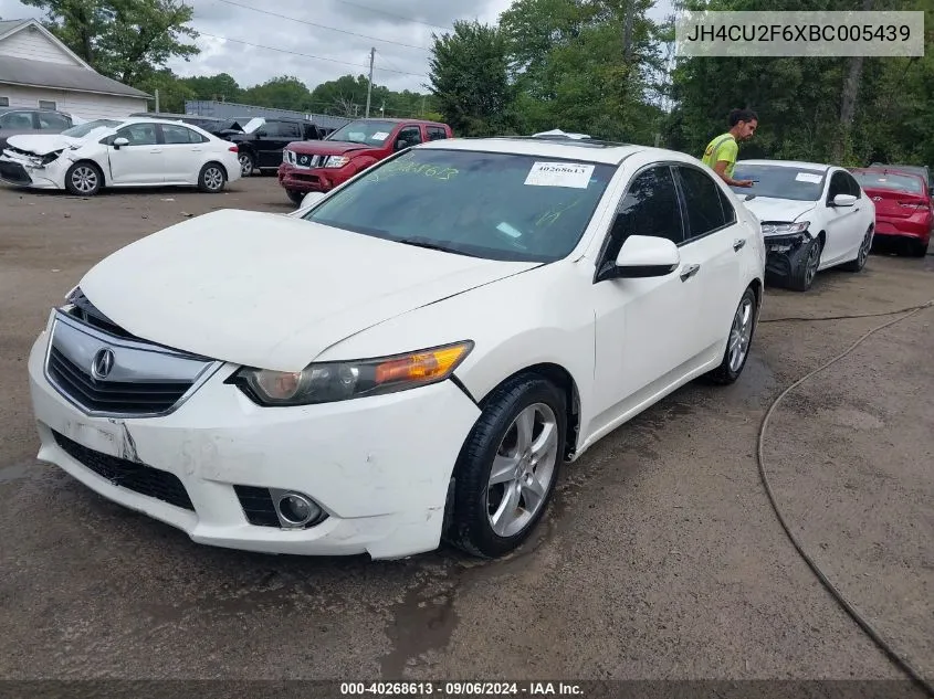 2011 Acura Tsx 2.4 VIN: JH4CU2F6XBC005439 Lot: 40268613