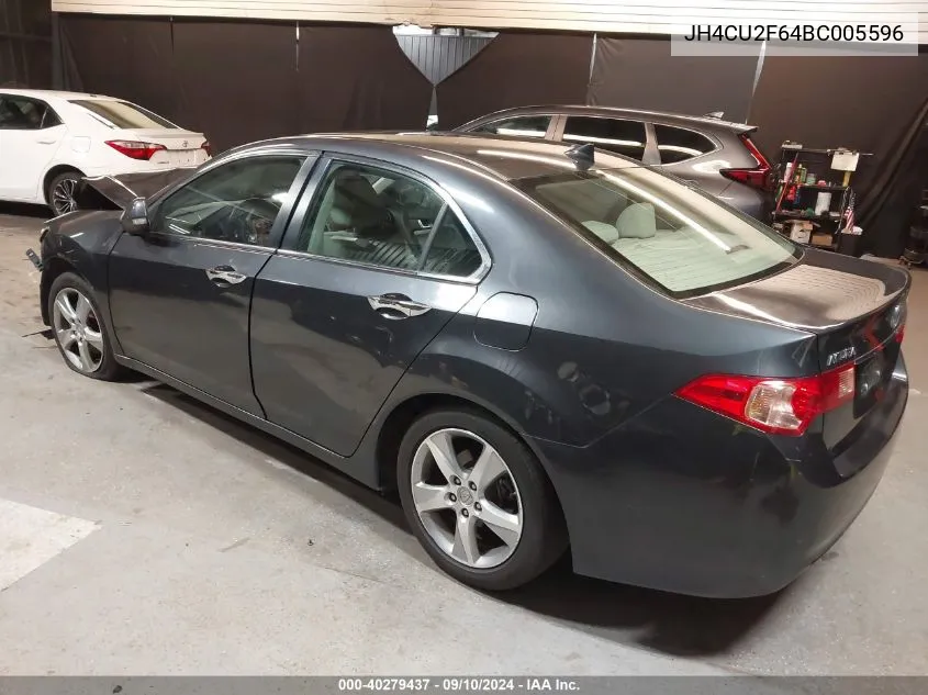 2011 Acura Tsx VIN: JH4CU2F64BC005596 Lot: 40279437