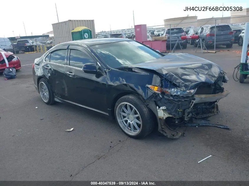 JH4CU2F66BC005308 2011 Acura Tsx 2.4