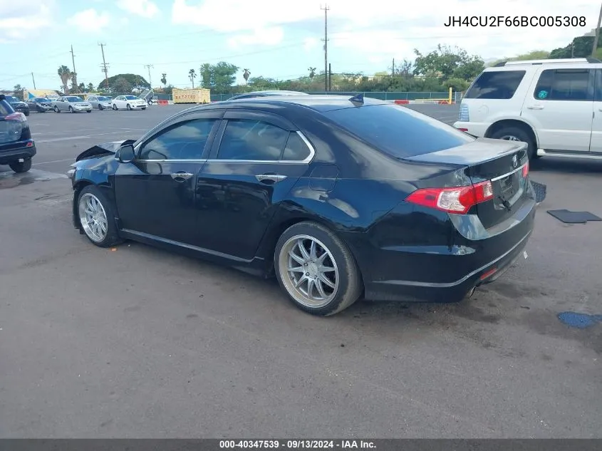 JH4CU2F66BC005308 2011 Acura Tsx 2.4