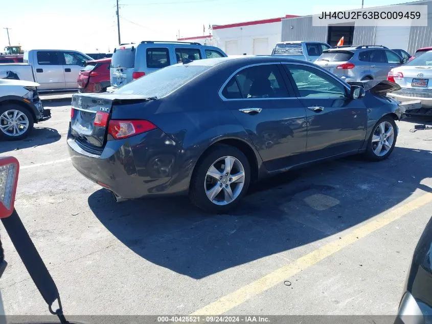 2011 Acura Tsx VIN: JH4CU2F63BC009459 Lot: 40425521