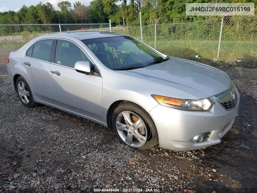 2011 Acura Tsx 2.4 VIN: JH4CU2F69BC015198 Lot: 40449454