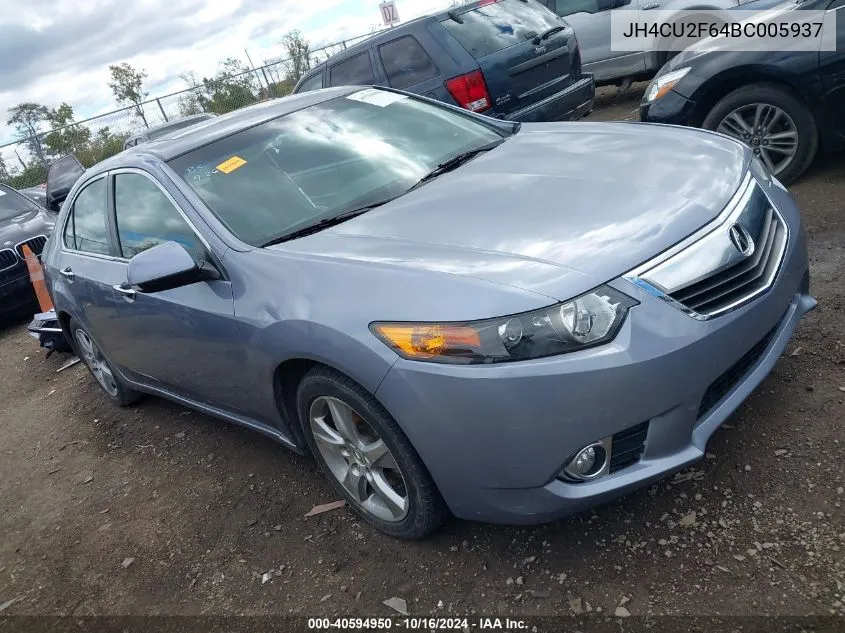 JH4CU2F64BC005937 2011 Acura Tsx 2.4