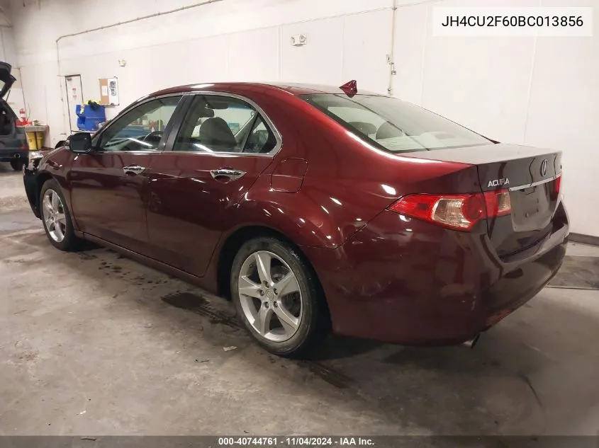 2011 Acura Tsx 2.4 VIN: JH4CU2F60BC013856 Lot: 40744761