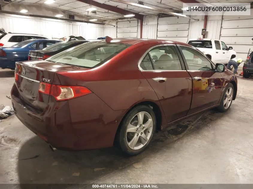 2011 Acura Tsx 2.4 VIN: JH4CU2F60BC013856 Lot: 40744761