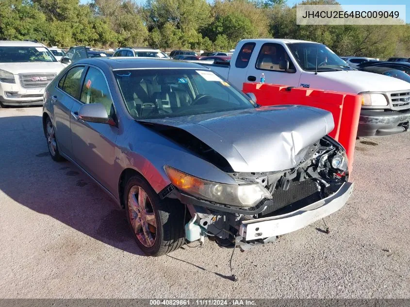 2011 Acura Tsx 2.4 VIN: JH4CU2E64BC009049 Lot: 40829861