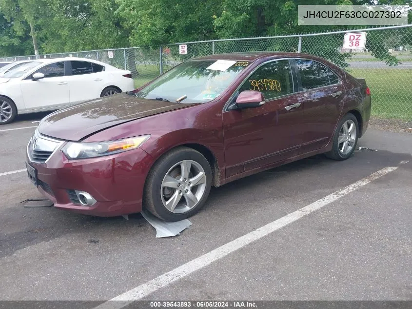 JH4CU2F63CC027302 2012 Acura Tsx 2.4