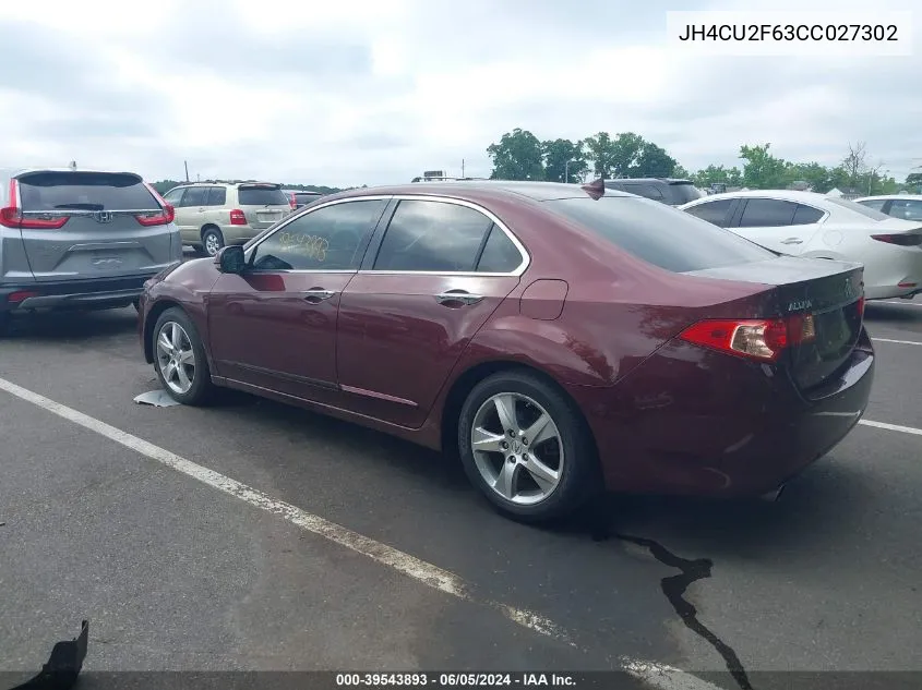 JH4CU2F63CC027302 2012 Acura Tsx 2.4