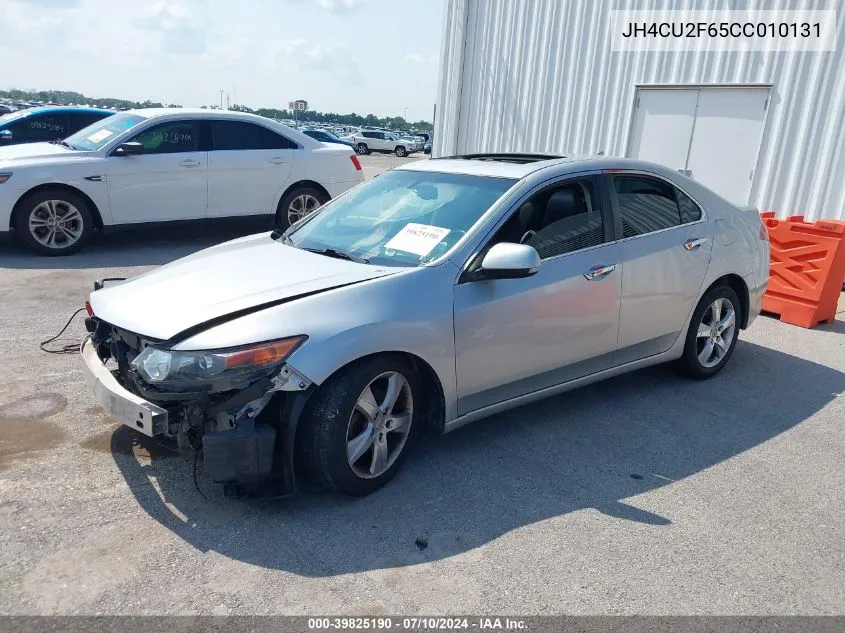 2012 Acura Tsx 2.4 VIN: JH4CU2F65CC010131 Lot: 39825190