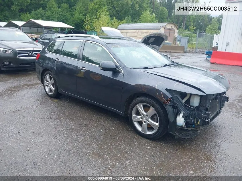 JH4CW2H65CC003512 2012 Acura Tsx 2.4