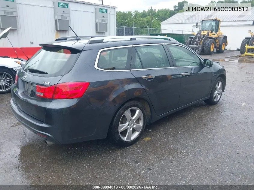 JH4CW2H65CC003512 2012 Acura Tsx 2.4