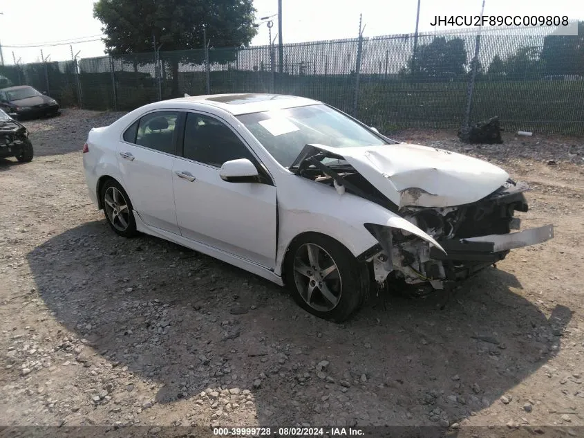 JH4CU2F89CC009808 2012 Acura Tsx 2.4