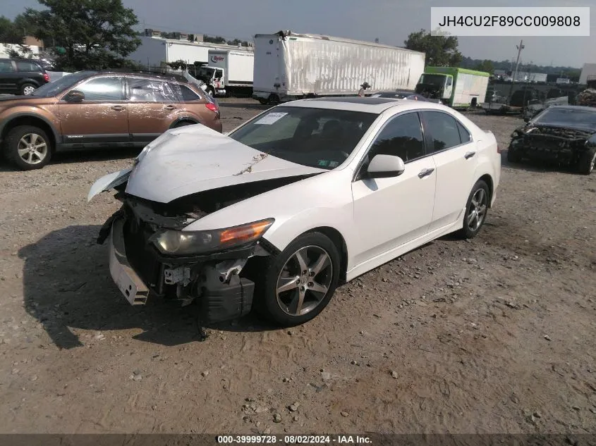 2012 Acura Tsx 2.4 VIN: JH4CU2F89CC009808 Lot: 39999728