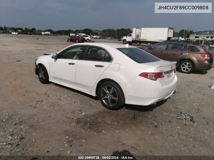 JH4CU2F89CC009808 2012 Acura Tsx 2.4