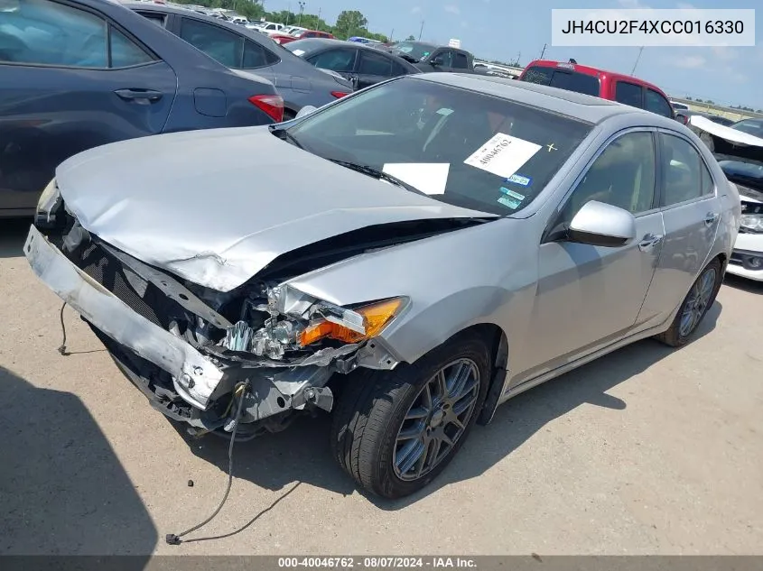 2012 Acura Tsx 2.4 VIN: JH4CU2F4XCC016330 Lot: 40046762