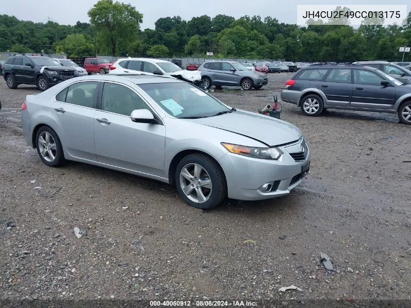 JH4CU2F49CC013175 2012 Acura Tsx 2.4