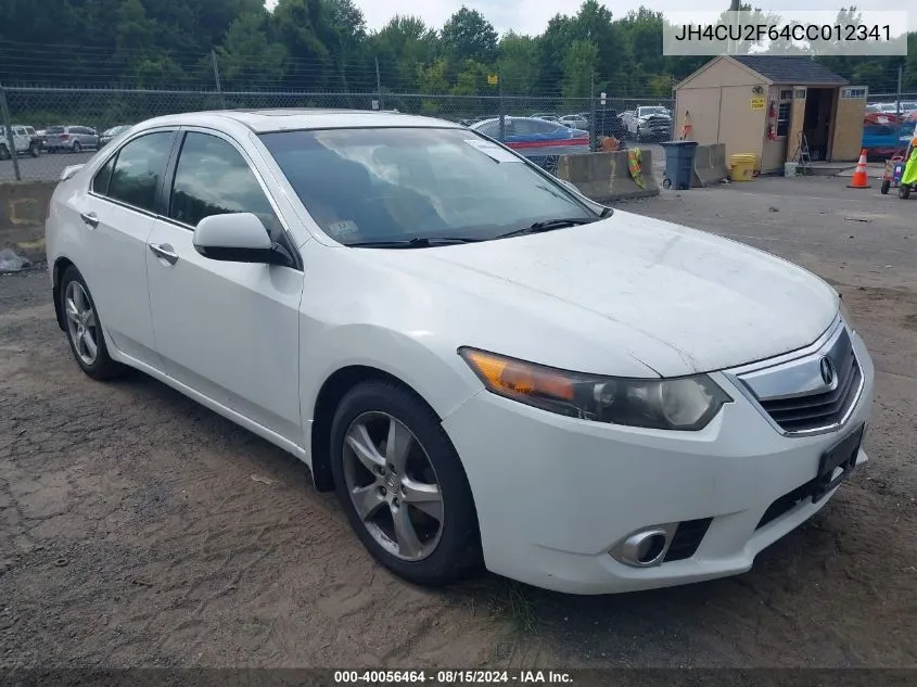 JH4CU2F64CC012341 2012 Acura Tsx 2.4