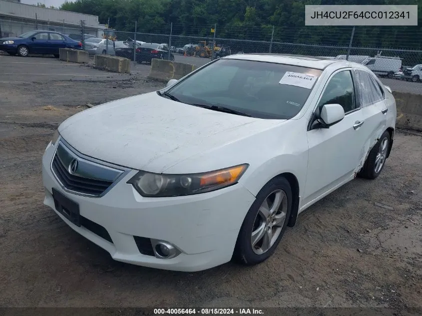 JH4CU2F64CC012341 2012 Acura Tsx 2.4